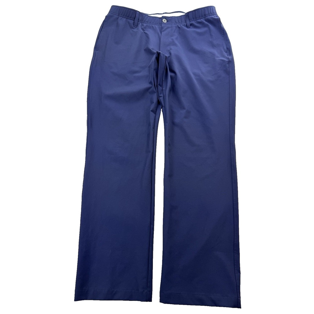 Under Armour Pants Mens 38x32 Blue Straight Matchplay Performance Preppy Golf